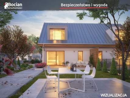 Rozpoczęta budowa bliźniaka 2segmenty - Bielkowo 