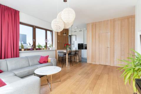Wysoki standard 3 pok. Vena Mokotów balkon 16 m2