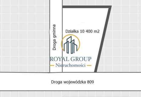 Działka w centrum miejscowości