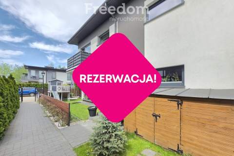 Nowoczesny segment z ogródkiem kameralne osiedle