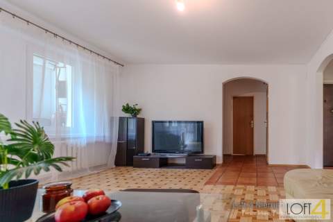 Ciche mieszkanie na parterze wśród zieleni - 60 m2