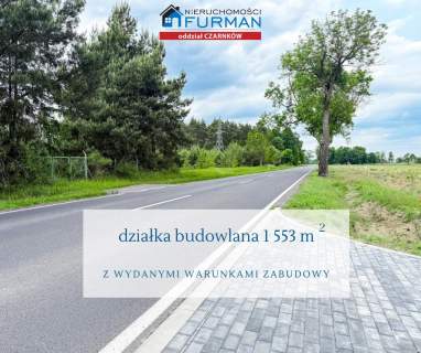 Działka budowlana na sprzedaż, 1553 m2, Miłkowo