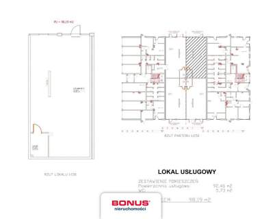 Lokal użytkowy na sprzedaż, 98,19 m2, Świnoujście