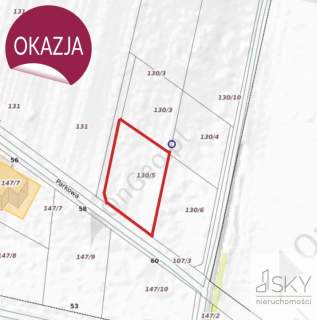 Wysoki Kościół - działka budowlana z mediami