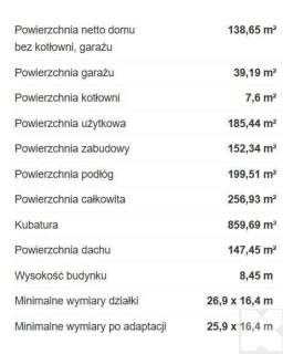 Dom typu stodoła Krówniki stan deweloperski