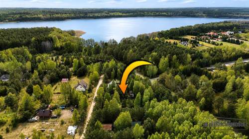 Gotowy domek nad jeziorem Dołgie