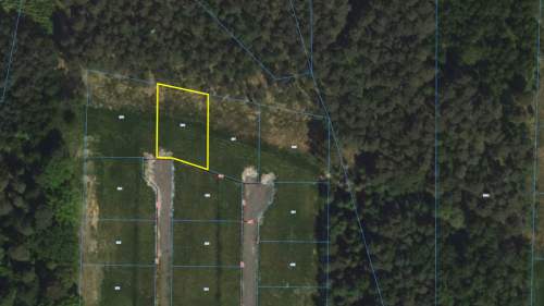 Działka budowlana otoczona lasem Koszęcin 690m2