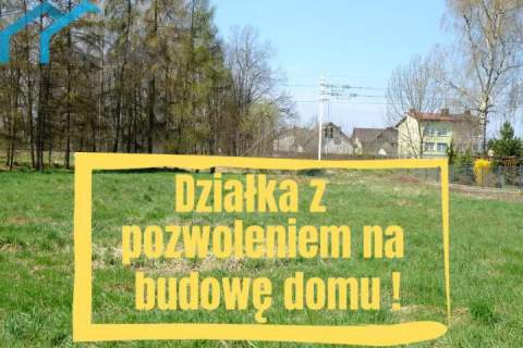 Działka w Zaborzu - z projektem domu 