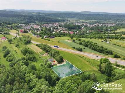 Działka budowlana na obrzeżach Leska
