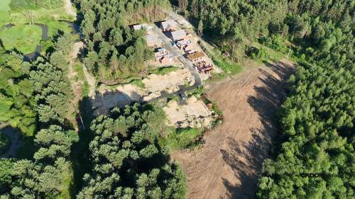 3 Działki Budowlane Borków Daleszyce przy Zalewie
