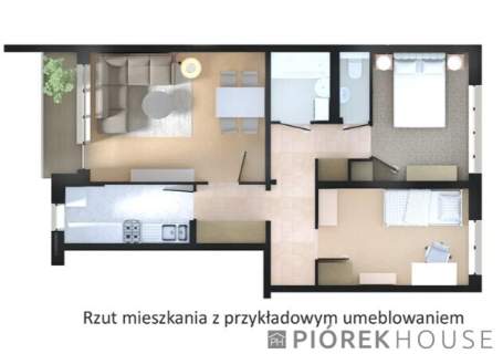 3-pokojowe mieszkanie na Woli