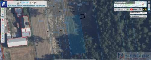 Działka budowlana Dąbrówka Wyłazy 980m2