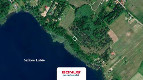 Najpiękniejsze działki nad jeziorem Lubie 