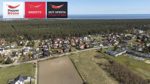 Piękna działka 800m2 blisko morza Mikoszewo