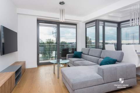 Apartament z widokiem na Wisłę 73m2 Wiślane Tarasy