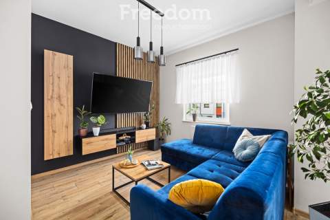 4 pokoje balkon 1 piętro ogrodzone osiedle