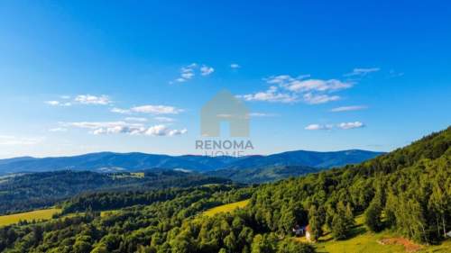 Urokliwa działka w górach z piękną panoramą gór