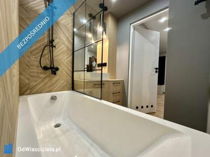 2-POK Salon z Aneksem, PRALNIA, Balkon, Łazienka, WC, Przy 
