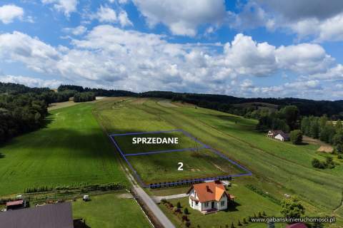 DZIAŁKA BUDOWLANA 27 AR W OLSZYNACH gm. RZEPIENNIK