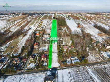 Działka budowlana wielki ogród cicha okolica