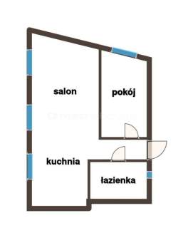 2-pokojowe mieszkanie przy dworcu PKP w Kudowie