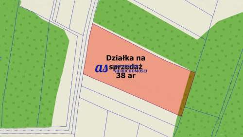 Działka, Rzeszów, Przybyszówka II, 38ar