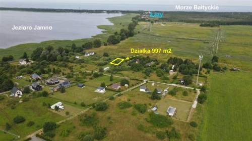 Działka mieszkaniowo-rekreacyjna 2,5 km od morza