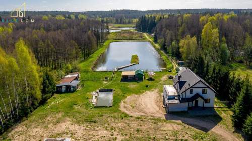 Wyjątkowe miejsce, działka z dużym stawem