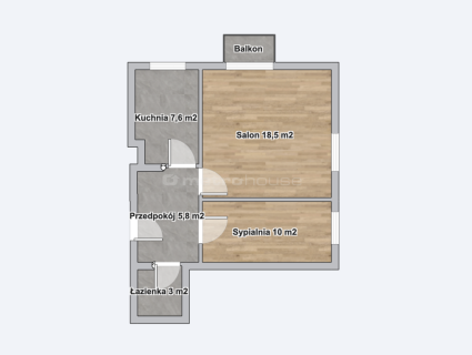 2 pokoje I Po remoncie Balkon Mokotów 45 m 