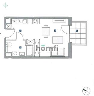 Mieszkanie do wynajęcia, 31 m2, Warszawa