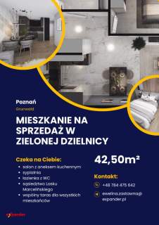 Nowe 2-pokojowe M w zielonej dzielnicy Klucze od ZARAZ