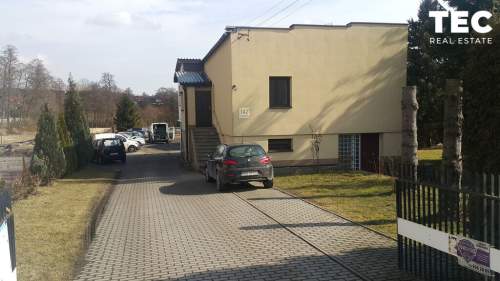 Działka inwestycyjna z działającym warsztatem