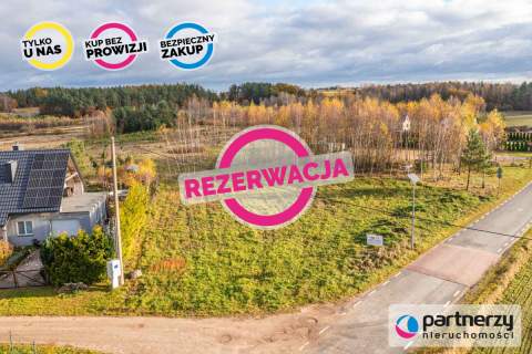 działka w Dąbrowie, gm. Stężyca, ob. Łosienice