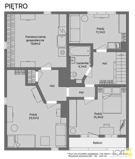 Dwupoziomowy apartament z ogrodem - osiedle Wólki