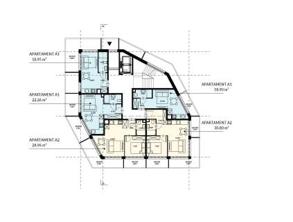 DZIAŁKA Z PNB - 30 APARTAMENTÓW - TATRZAŃSKA