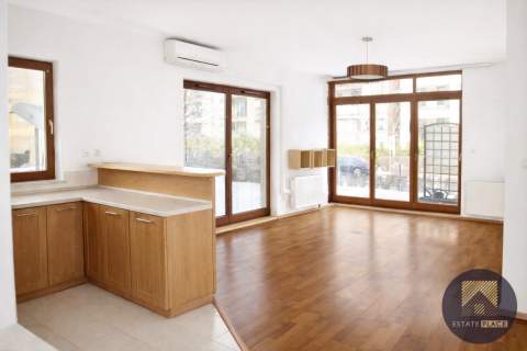 2 pokoje z ogrodem 180 m2, garaż, Wilanów