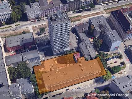 Kompleks budynków w centrum Łodzi