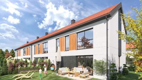 Dom o powierzchni 105,10 m z ogrodem Bliż-Baranowice