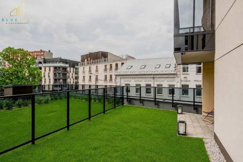 Luksusowy apartament z prywatnym ogrodem w prestiż