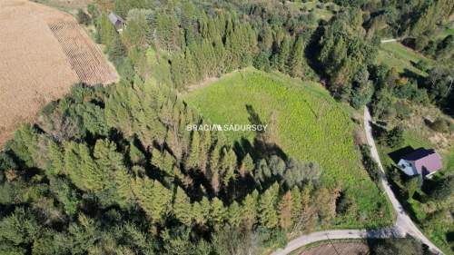 Działka budowlana 8900 m2 Poręba Żegoty