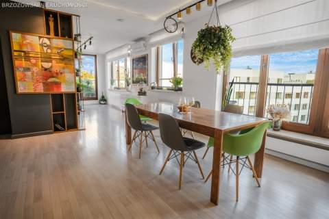 Miasteczko Wilanów, Penthouse 186 m2, 4 pok,2009 r