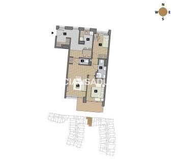Dostępne mieszkania od 25m2 do 63m2.