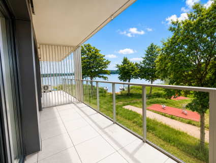 widok na jezioro Drwęckie- wysoki standard, balkon, garaż, winda