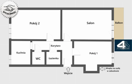 Piękny widok na miasto bez sąsiadów nad głową