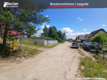 Płaska, uzbrojona, słoneczna Borkowo k. Żukowa