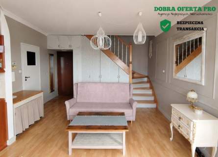 Dwupoziomowe mieszkanie z poddaszem Pruszcz