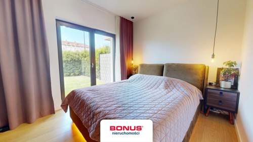 Luksusowy apartament z ogródkiem na Warszewie