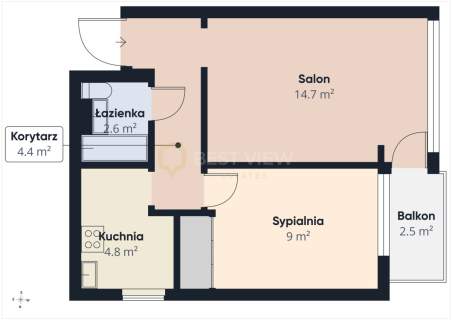 2 pokoje przy Łazienkach balkon zieleń i cisza