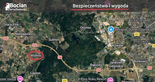 Malownicza działka w Widlinie - blisko Gdańska