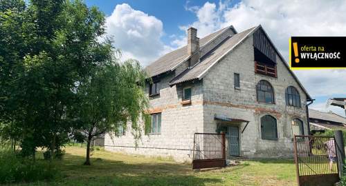 Dom piętrowy do własnej aranżacji -działka 4479m2